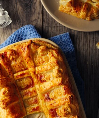 Jamie Oliver's Turkey and Leek Pie