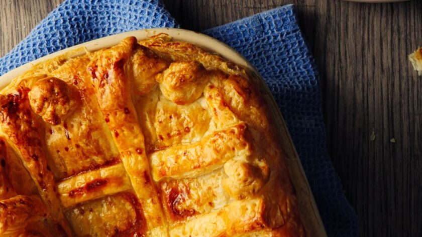 Jamie Oliver's Turkey and Leek Pie