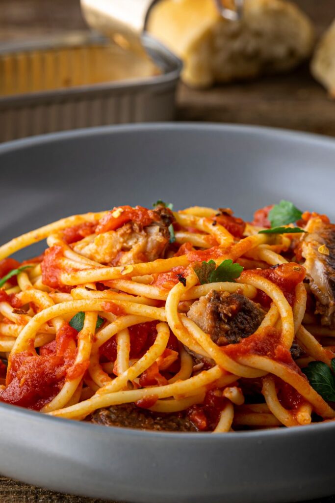 Jamie Oliver Sardine Spaghetti
