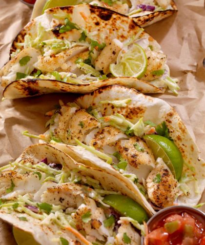 Jamie Oliver Fish Tacos