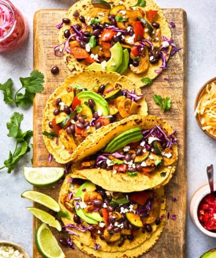 Jamie Oliver Vegetarian Tacos