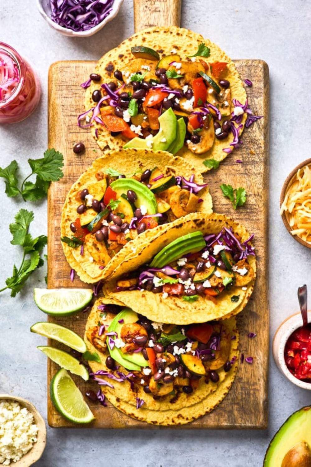 Jamie Oliver Vegetarian Tacos