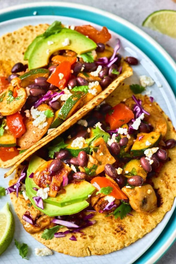 Jamie Oliver Vegetarian Tacos 