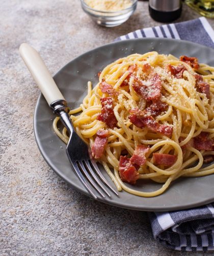 Jamie Oliver 5 Ingredients Carbonara