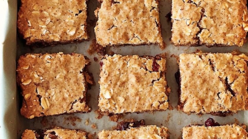 Jamie Oliver 5 Ingredients Flapjacks