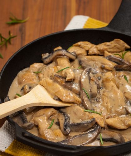 Jamie Oliver 5 Ingredients Mushroom Chicken