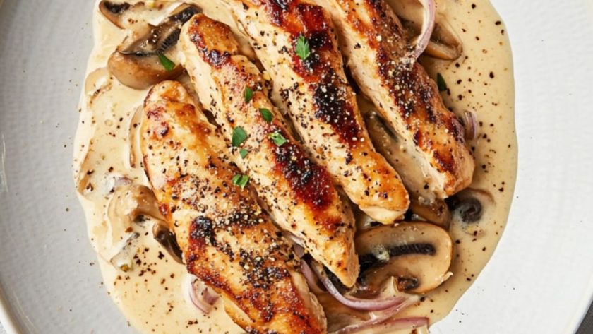 Jamie Oliver 5 Ingredients Mushroom Chicken