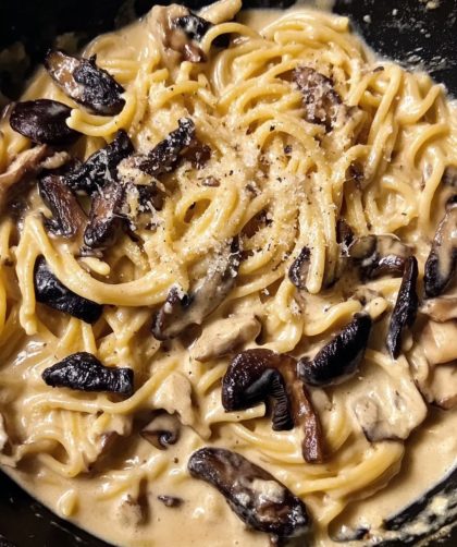 Jamie Oliver 5 Ingredients Mushroom Pasta