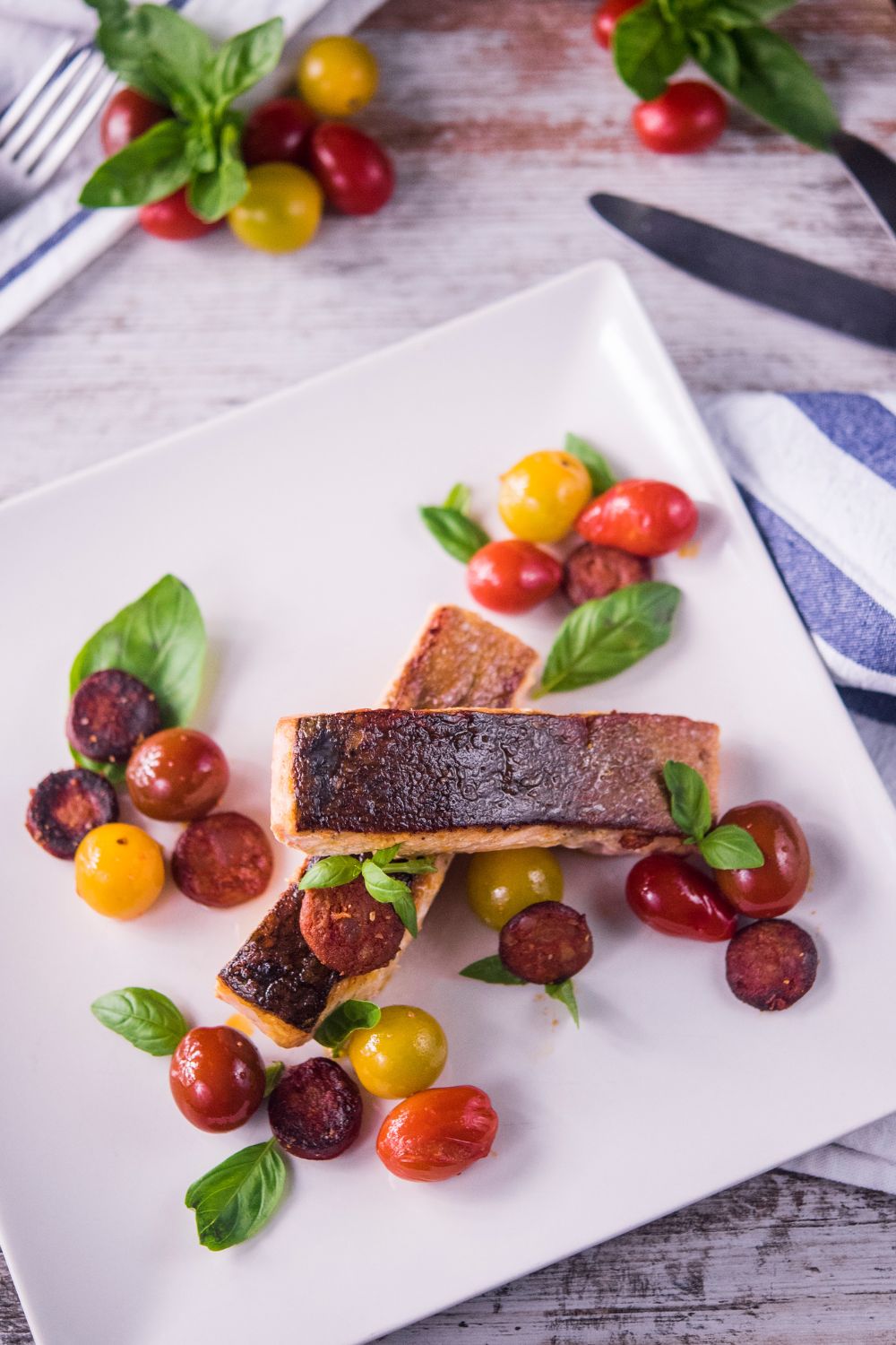 5 Ingredients Salmon Chorizo