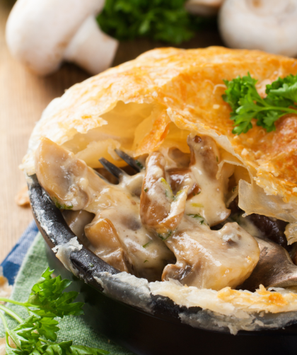 Jamie Oliver Chicken And Mushroom Puff Pie