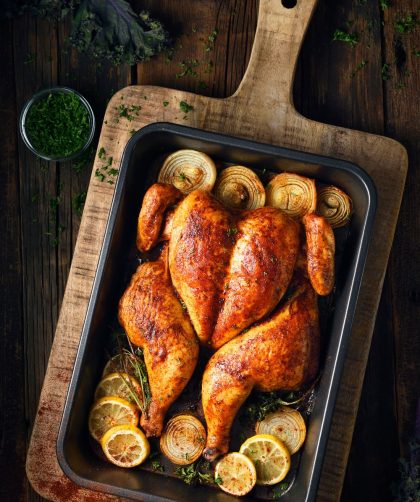 Jamie Oliver Empire Roast Chicken