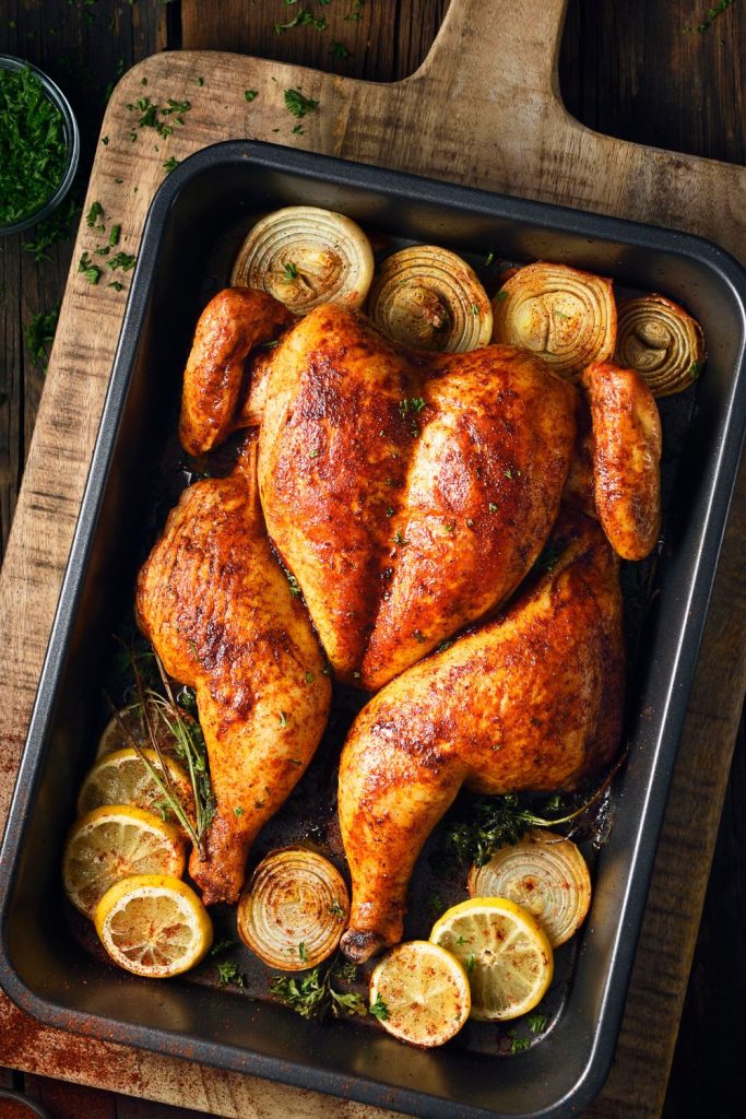 Jamie Oliver Empire Roast Chicken