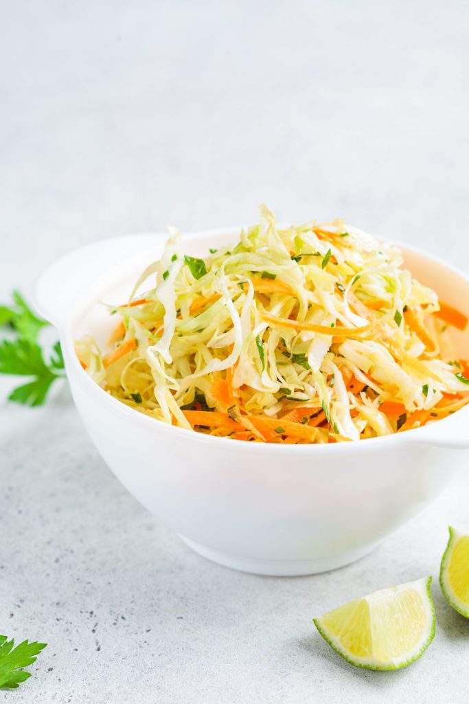 Jamie Oliver Kimchi Coleslaw