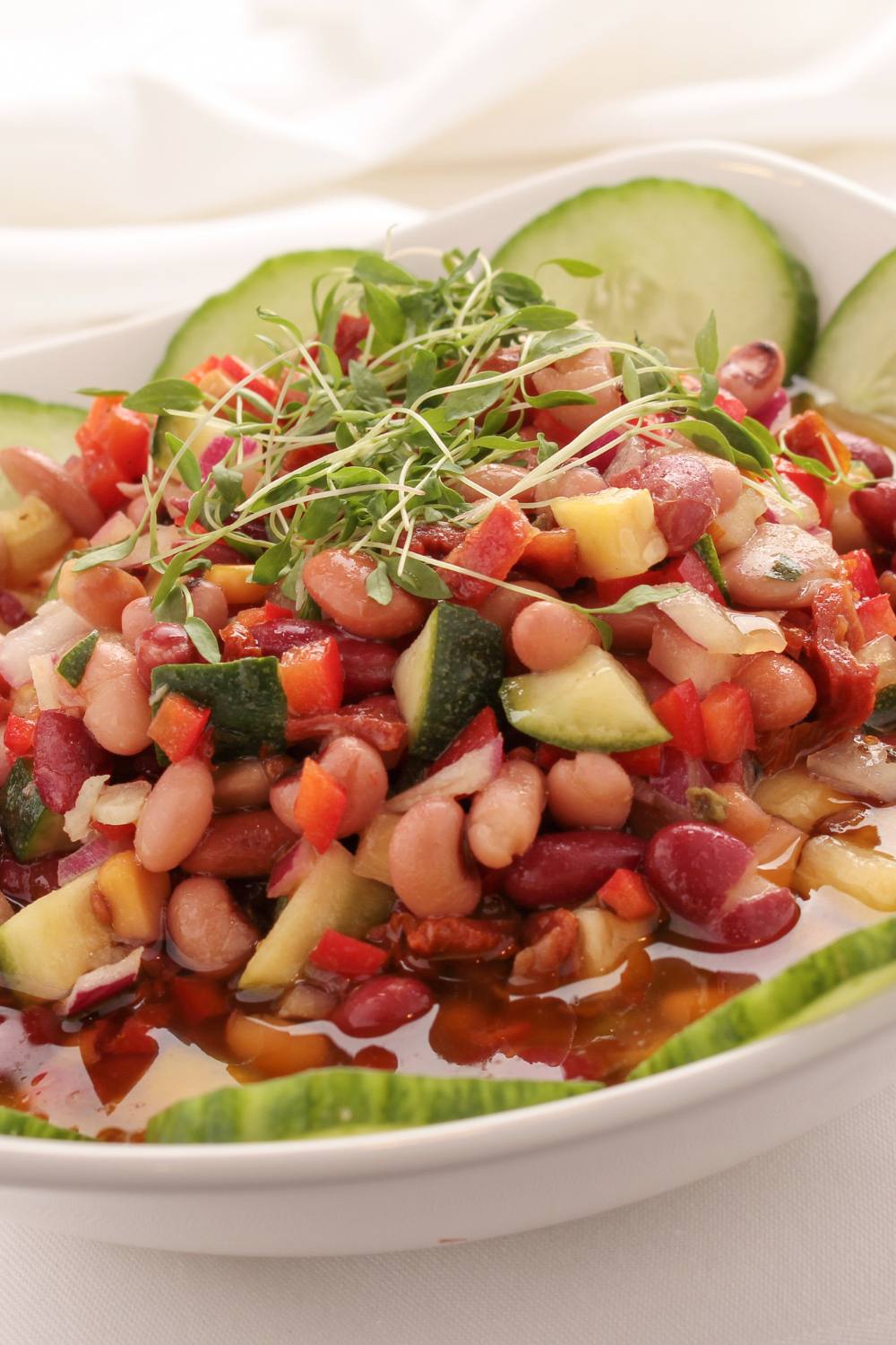 Jamie Oliver Mixed Bean Salad