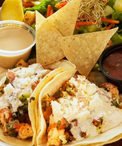 Jamie Oliver Prawn Tacos