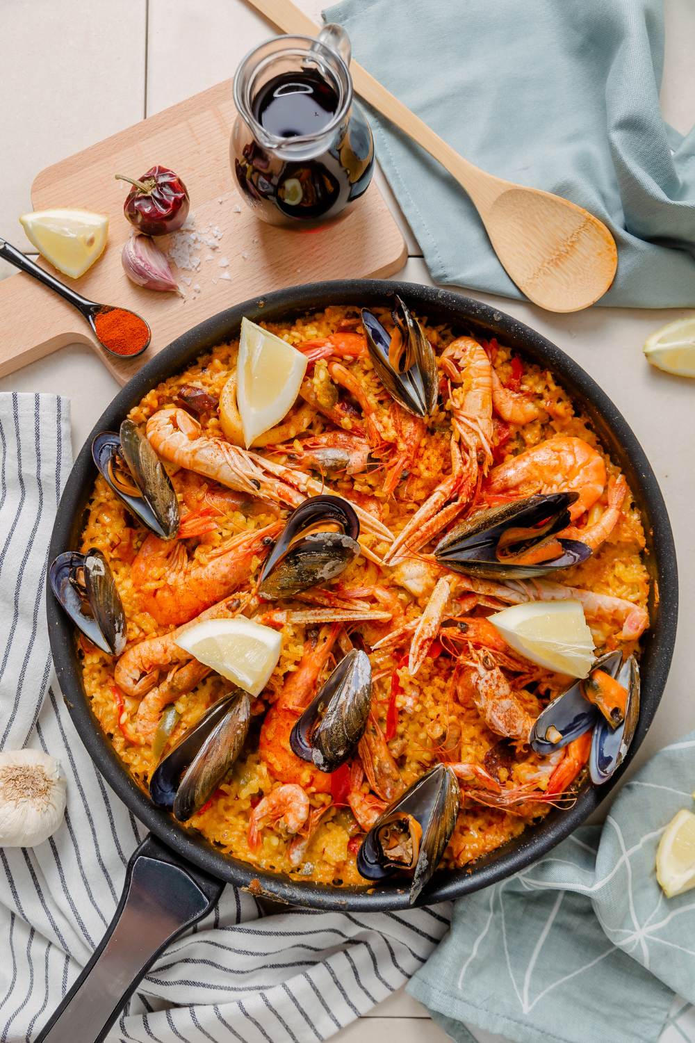 Jamie Oliver Seafood Paella