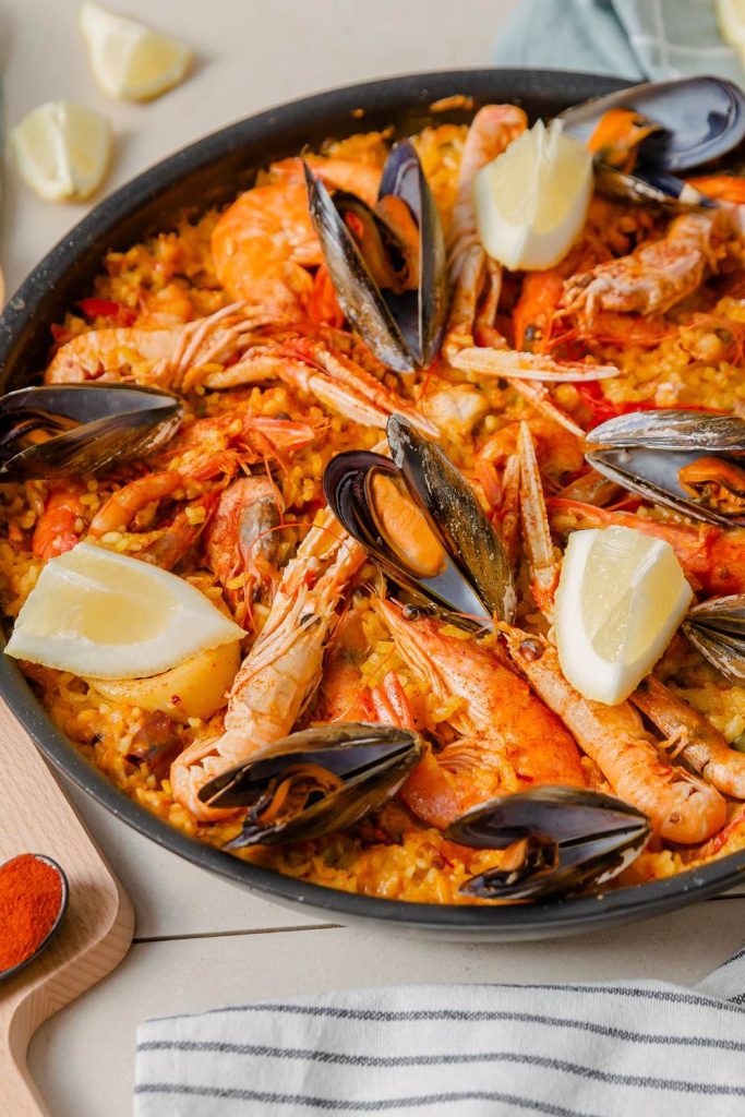 Jamie Oliver Seafood Paella 