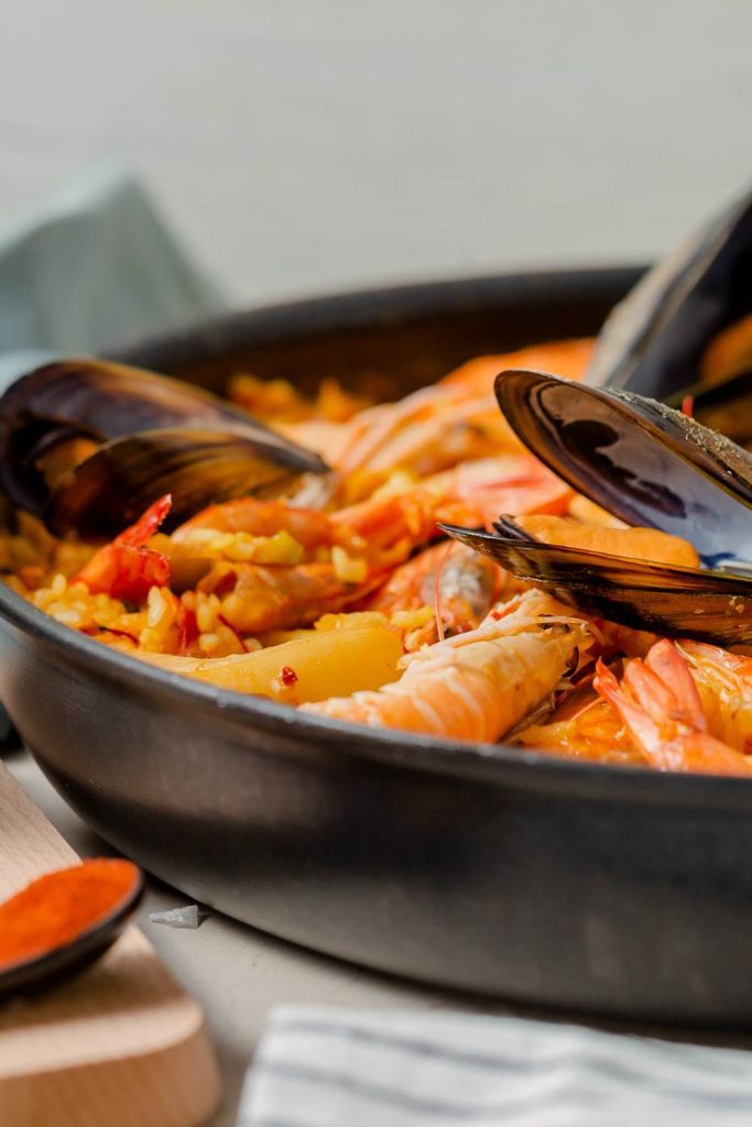 Jamie Oliver Seafood Paella 