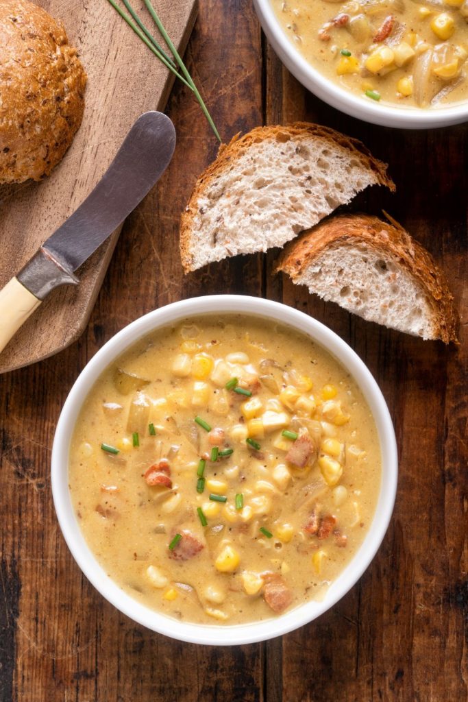 Jamie Oliver Smoked Haddock Corn Chowder