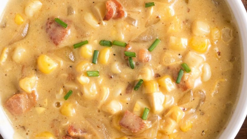 Jamie Oliver Smoked Haddock Corn Chowder