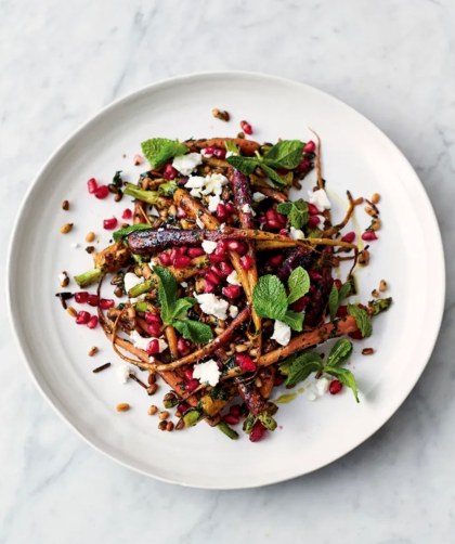 jamie oliver 5 ingredients Carrot pomegranate salad