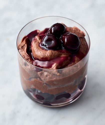 Jamie Oliver 5 Ingredients Cherry Chocolate Mousse