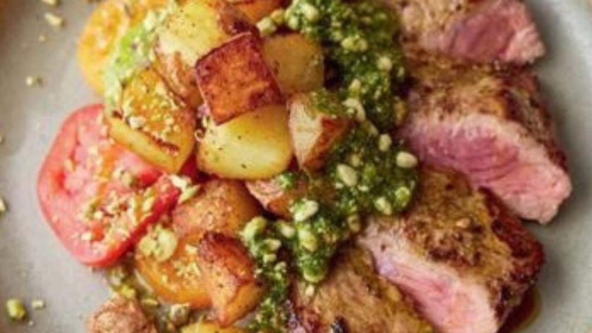 Jamie Oliver 5 Ingredients Pesto Steak