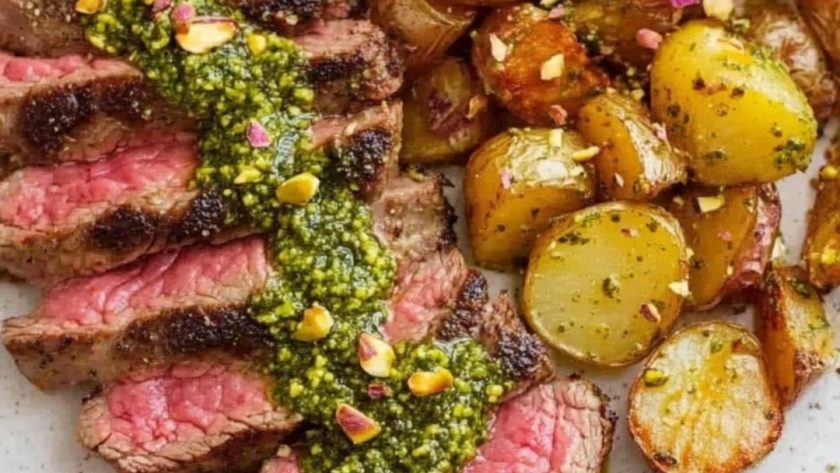 Jamie Oliver 5 Ingredients Pesto Steak