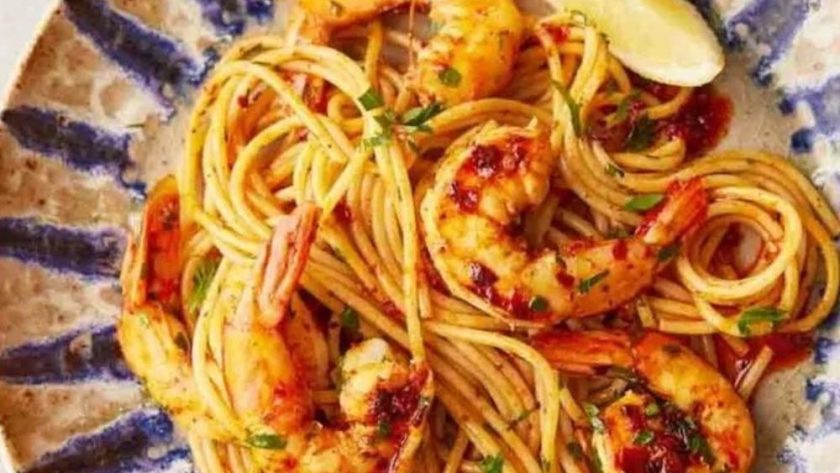 Jamie Oliver 5 Ingredients Prawn Pasta