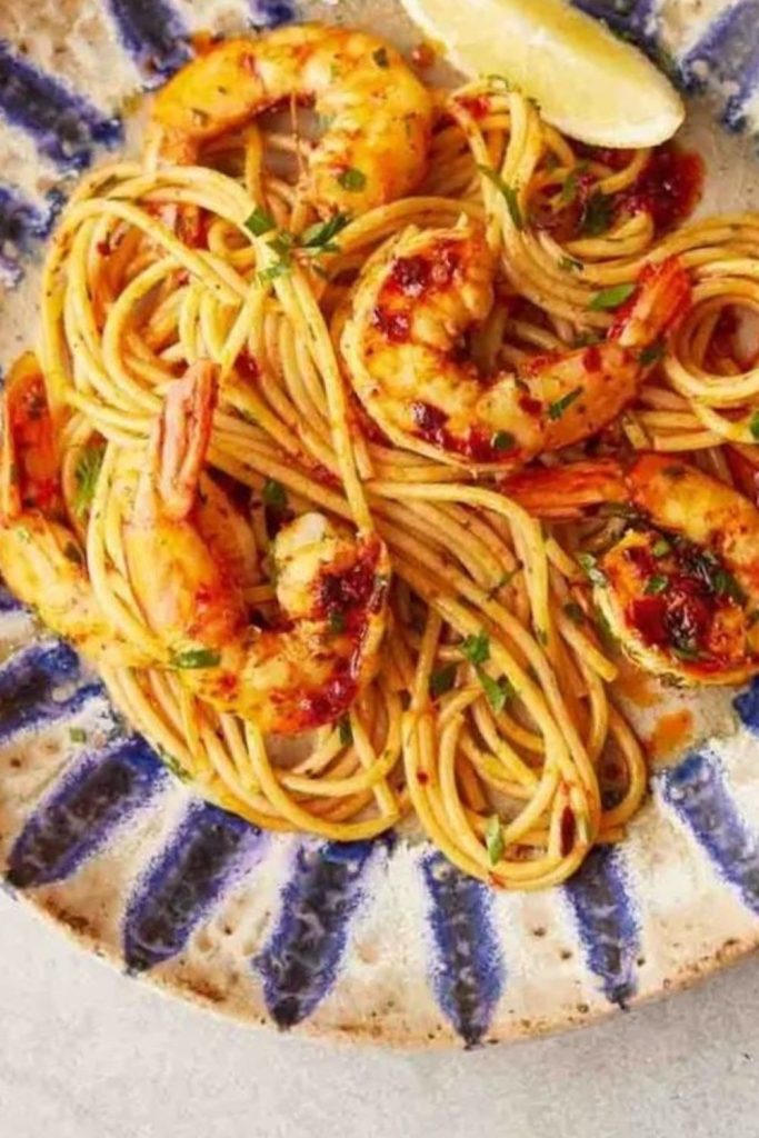 Jamie Oliver 5 Ingredients Prawn Pasta