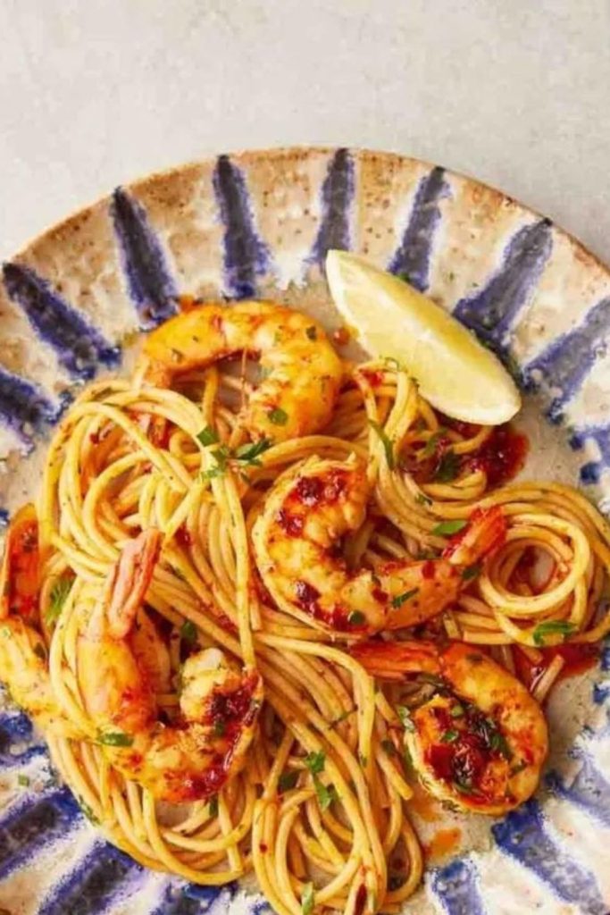 Jamie Oliver 5 Ingredients Prawn Pasta