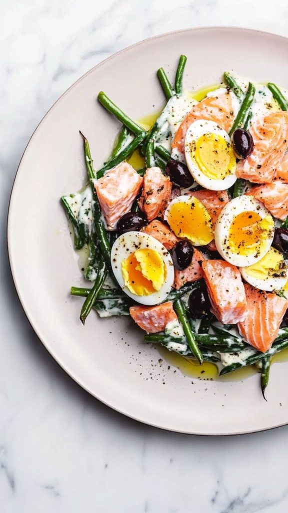 Jamie Oliver 5 Ingredients Salmon Nicoise Salad