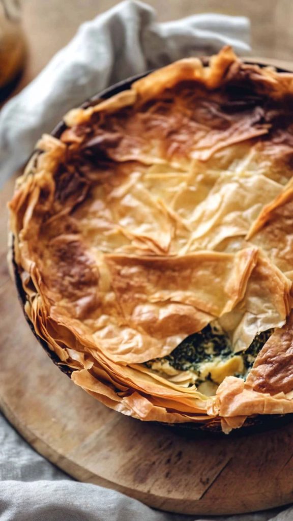 Jamie Oliver Feta Spinach Pie 30 Minute Meals