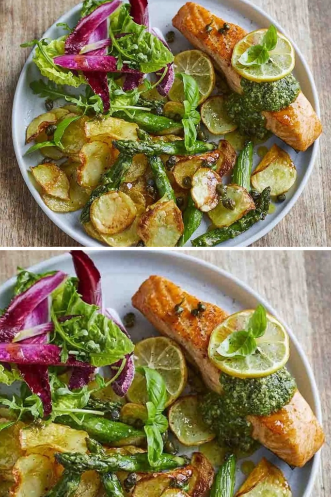 Jamie Oliver Air Fryer Salmon With Crispy Potatoes