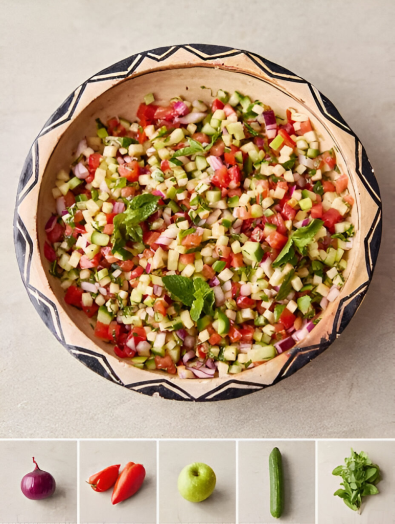 Jamie Oliver 5 Ingredients Salad Tunisienne