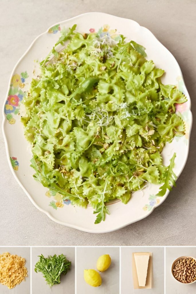 Jamie Oliver 5 Ingredients Lemon Rocket Farfalle Pasta