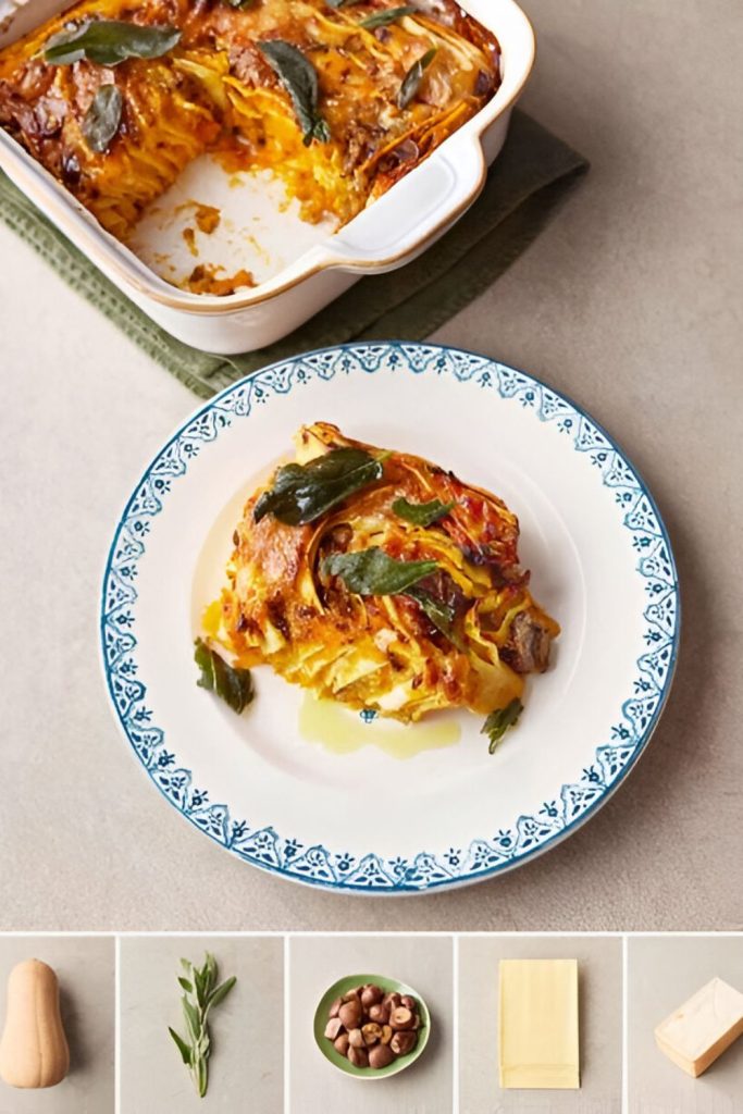 Jamie Oliver 5 Ingredients Roasted Squash Lasagne