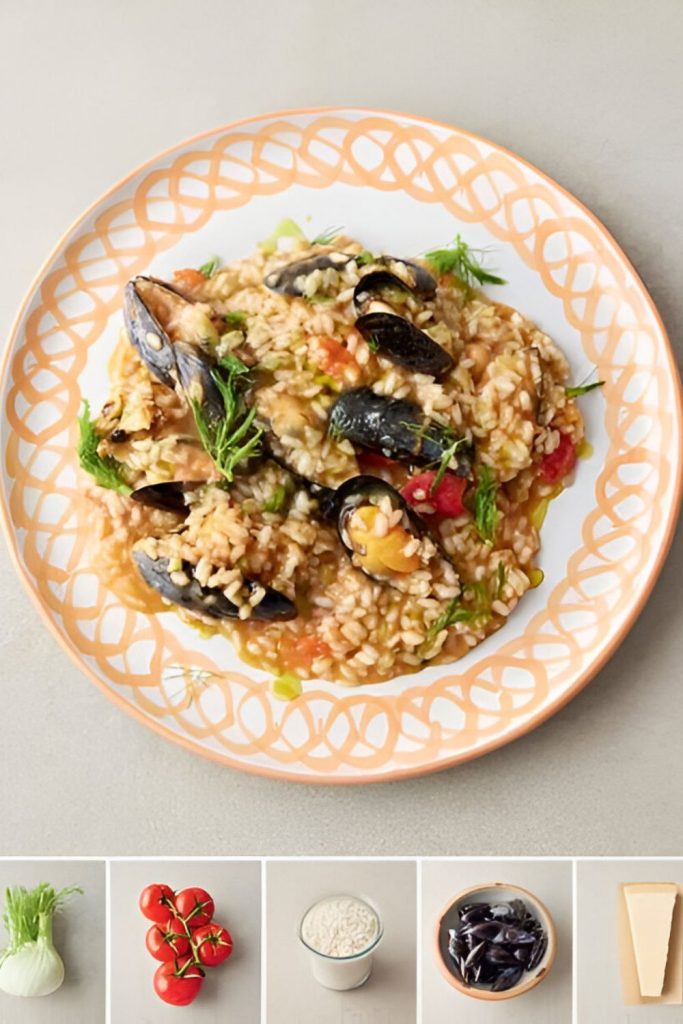 Jamie Oliver 5 Ingredients Mussel Risotto