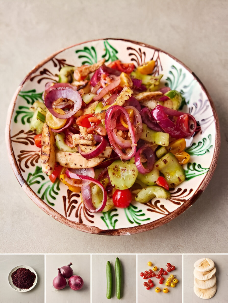 Jamie Oliver 5 Ingredients Fattoush Salad