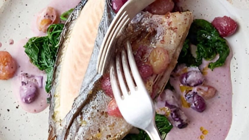 Jamie Oliver 5 Ingredients Bream & Roasted Grapes