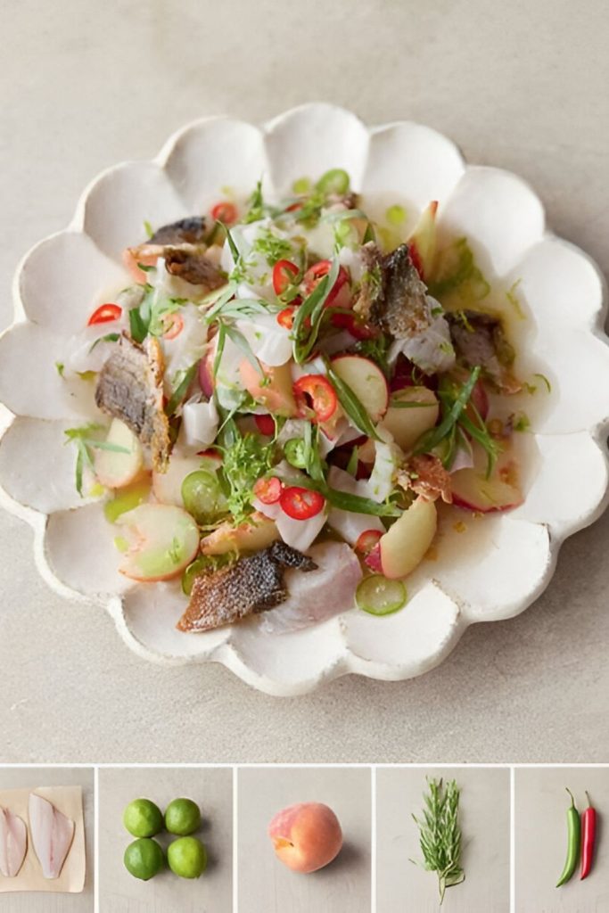 Jamie Oliver 5 Ingredients Lime-cured Sea Bass