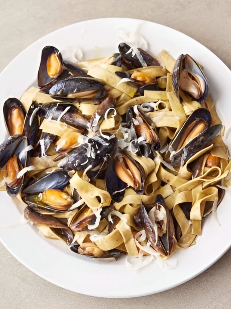 Jamie Oliver 5 Ingredients Mussel Tagliatelle