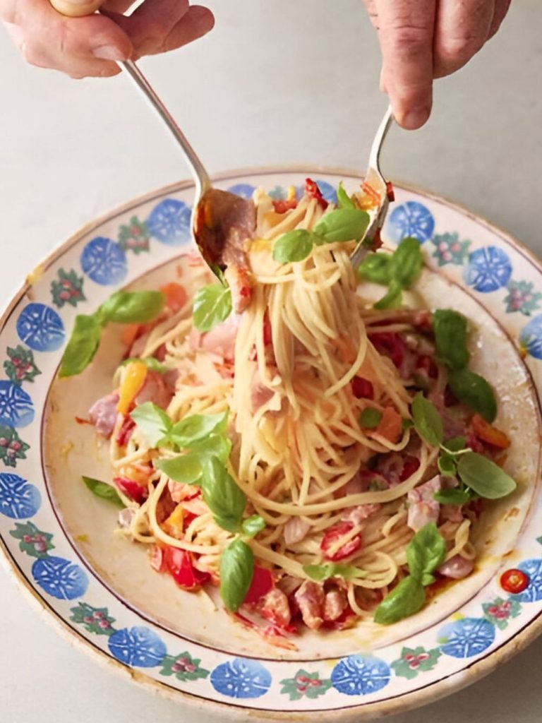 Jamie Oliver 5 Ingredients Speedy Tuna Pasta