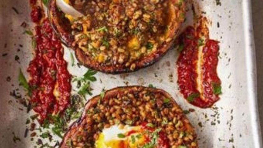 Jamie Oliver 5 Ingredients Stuffed Squash