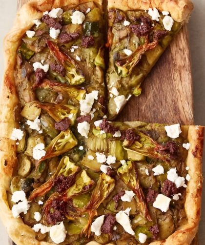 Jamie Oliver 5 Ingredients Minty Courgette Tart