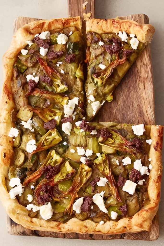 Jamie Oliver 5 Ingredients Minty Courgette Tart