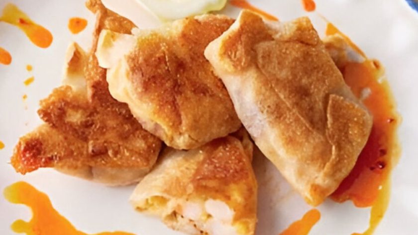 Jamie Oliver 5 Ingredients Crispy Prawn Parcels