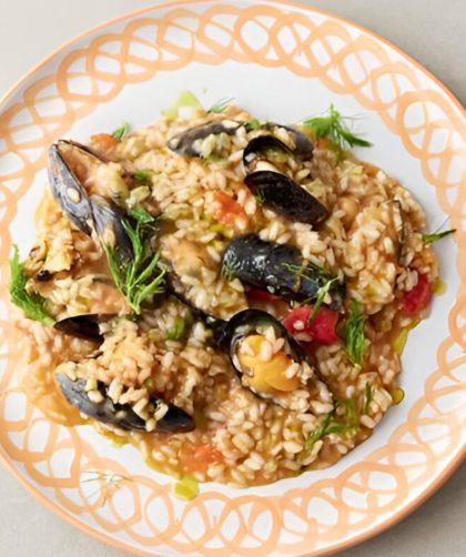 Jamie Oliver 5 Ingredients Mussel Risotto