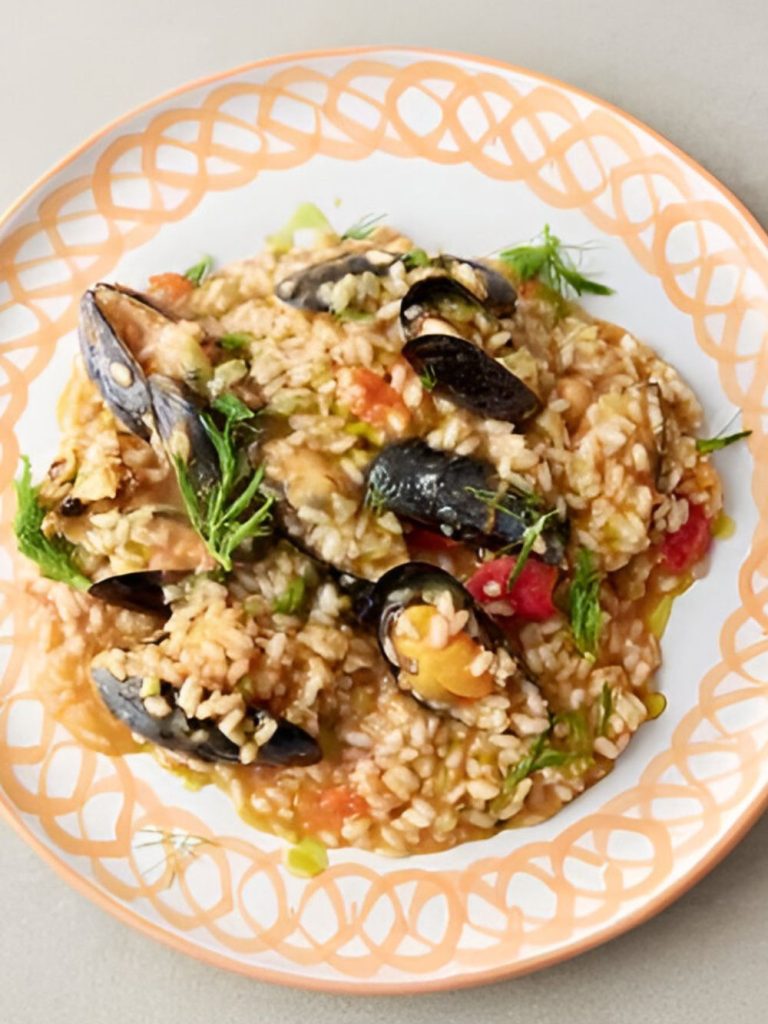 Jamie Oliver 5 Ingredients Mussel Risotto