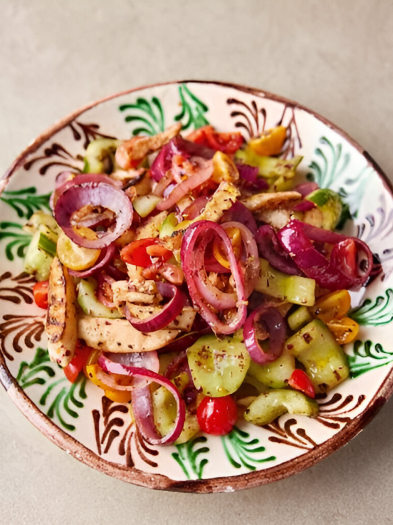 Jamie Oliver 5 Ingredients Fattoush Salad